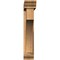 Ekena Millwork Westlake Traditional Smooth Bracket w/ Offset Brace, Western Red Cedar, 5 1/2"W x 30"D x 30"H BKT0604X30X30WTL01SWR - alternate 3